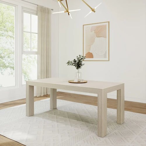 Plank and Beam Rectangular Modern Dining Table - 72