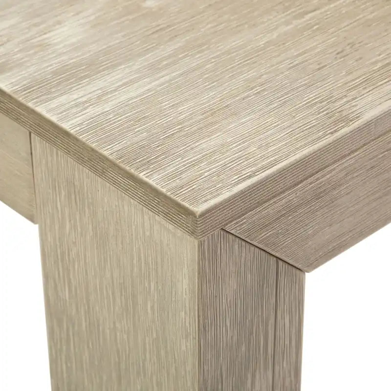 Mesa de Jantar Retangular Moderna para 6 Pessoas em Pinho Maciço de 72 Polegadas